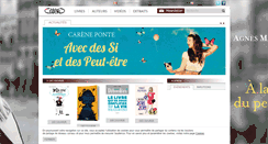 Desktop Screenshot of michel-lafon.fr