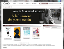 Tablet Screenshot of michel-lafon.fr